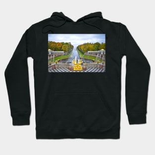 Imperial Peterhof Fountains Russia Hoodie